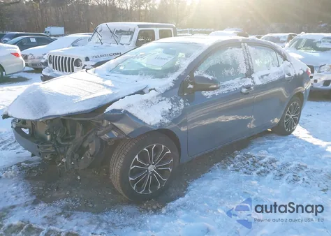 2014 Toyota Corolla S Plus z USA, uszkodzony, nr VIN 2T1BURHE4EC072253